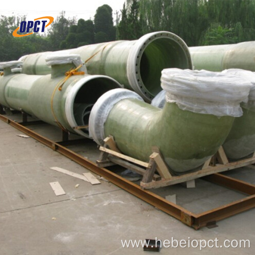 Fiberglass frp exhaust duct pipe for chemical gas